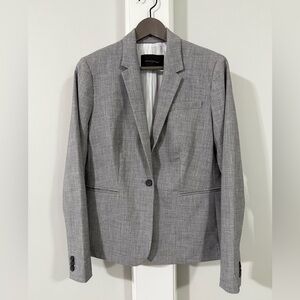 Banana Republic Light Gray Suit Jacket, Size 8
